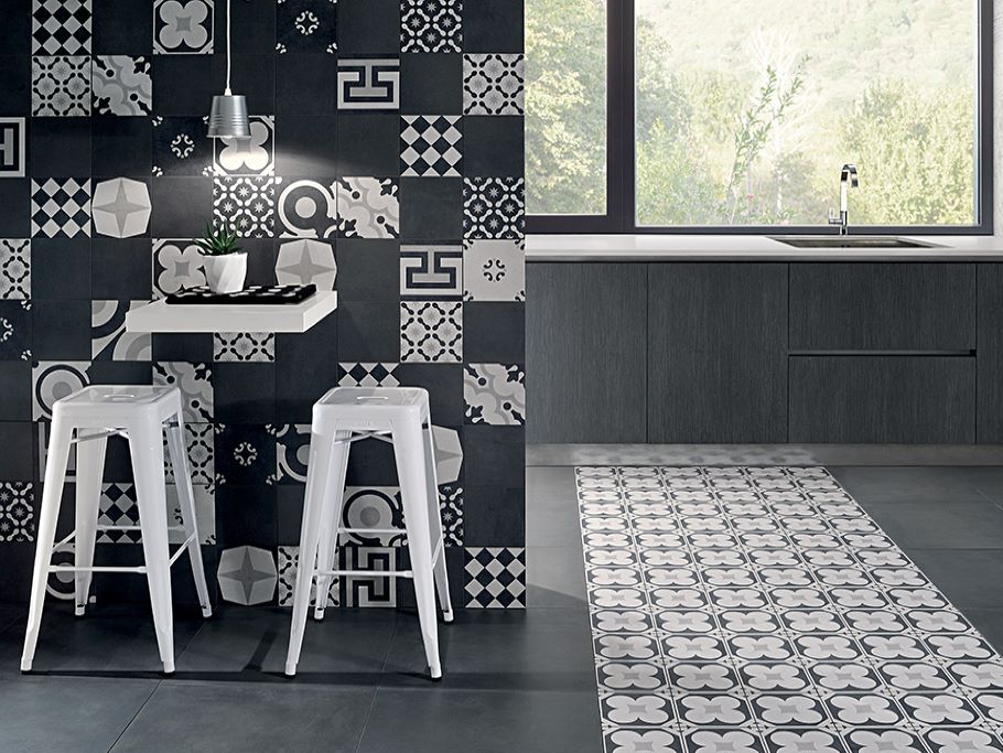 Cementine Black and White